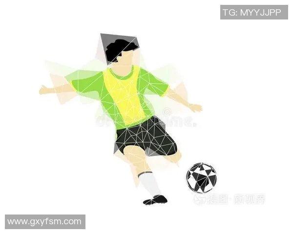 足球球星的抽象艺术表达 运动与激情在色彩中的碰撞